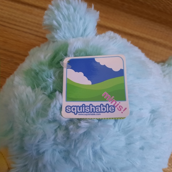 Squishable Minis 7" Blue  Narwhal Plush-NWT - Picture 7 of 8